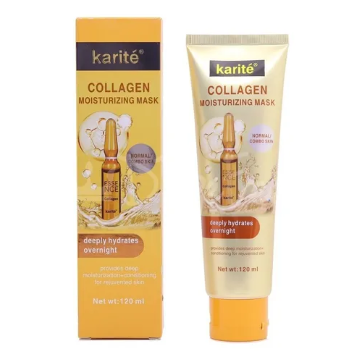 Mascarilla hidratante con colágeno