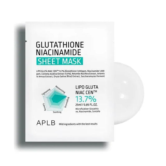APLB - Mascarilla Glutathione Niacinamide Sheet Mask